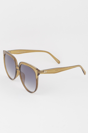 Classic Cateye Gradient Sunglasses