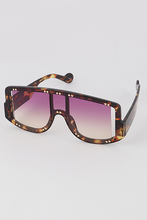 Unique Frame Goggle Sunglasses