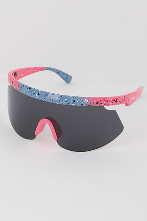 Galaxy On My Eyes Shield Sunglasses