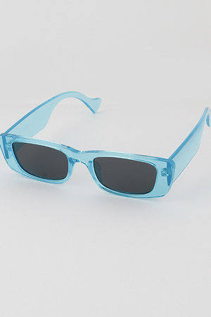 Neon Rectangular Sunglasses