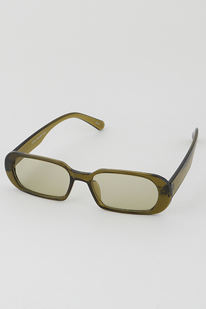 Rounded Rectangular Sunglasses