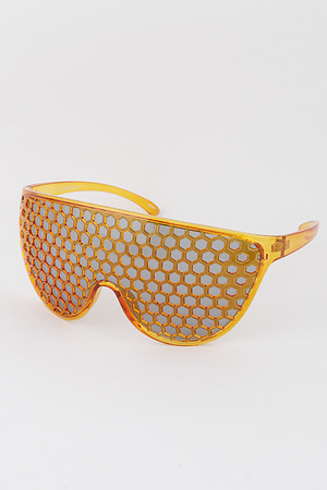 Honeycomb Shield Sunglasses