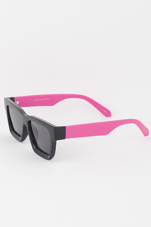 Two Toned Retro Sunglasses