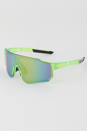 Polycarbonate Shield Sunglasses