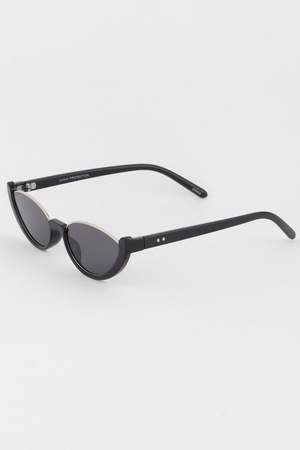Bottom Lined Retro Sunglasses