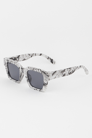Bulky Pattern Sunglasses