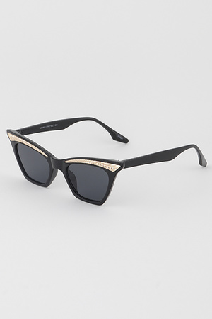 Greek Leaf  Cateye  Sunglasses