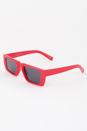 Blocky Geometric Sunglasses