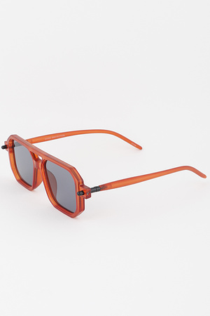 Geometric Summer Aviator Sunglasses