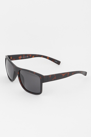 80'S POP Print Square Sunglasses