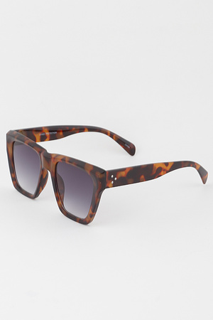 Classic Square Cateye Sunglasses