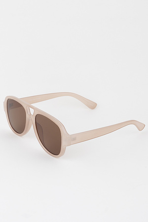Classic Tinted Aviator Sunglasses