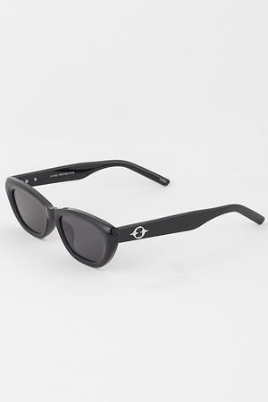 Retro Oval Cateye Sunglasses