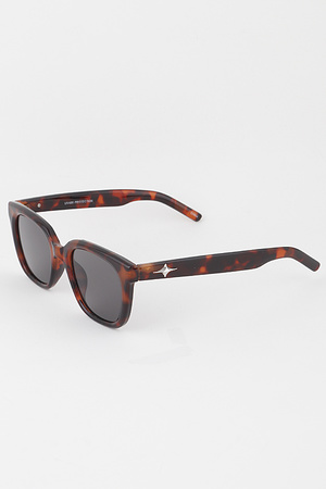 Classic Tinted Tortoise Sunglasses