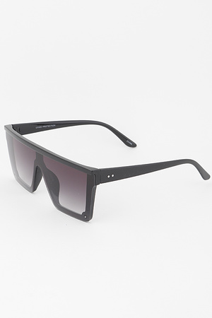 Minimal Straight Bolted Sunglasses