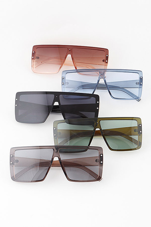 Double Bolted Box Sunglasses