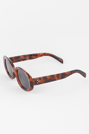 Modern Oval Sunglasses