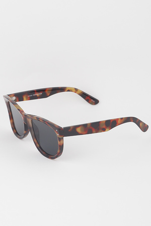 Classic Bolted Wayfarer Sunglasses