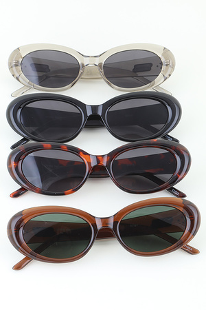 Modern Chic Round Sunglasses