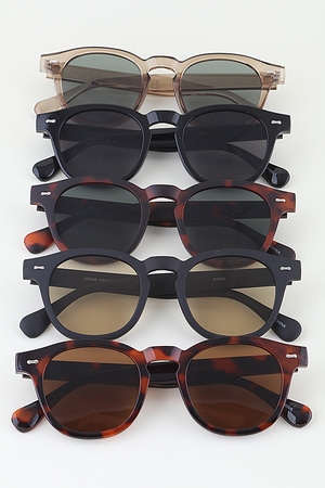 Clear Transparent Wayfarer Sunglasses