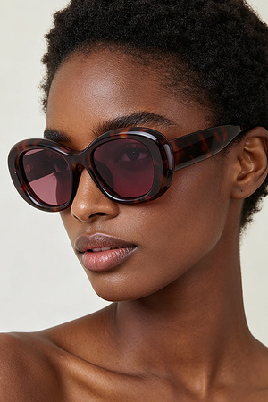 Bulky Round Cloud Sunglasses