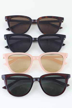 Minimal Tinted Wayfarer Sunglasses