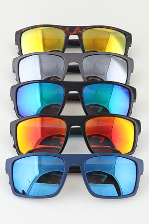 Straight Polycarbonate Sunglasses