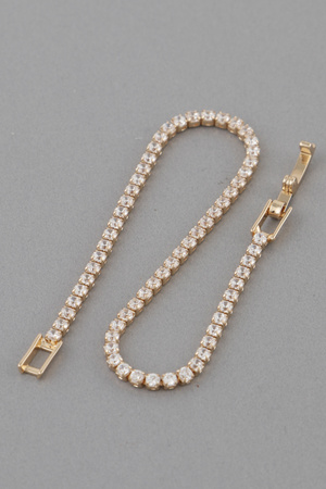 Simple Rhinestone Bracelet