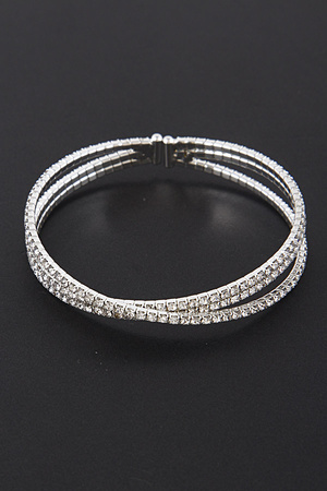 Forever Together Rhinestone Bracelet 8DAD2