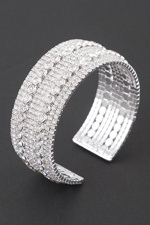 Luxury Rhinestone Cuff Bracelet