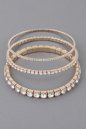 Multi Layered Jewel Bracelet