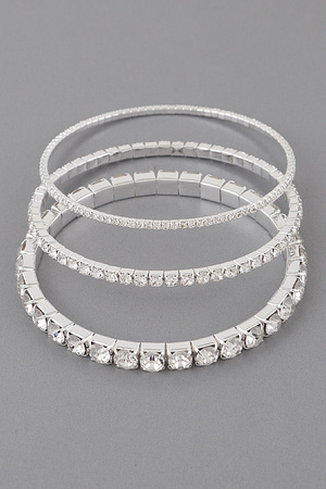 Multi Layered Jewel Bracelet