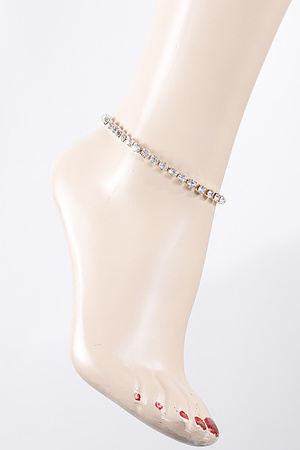 Jeweled Rhinestone Anklet