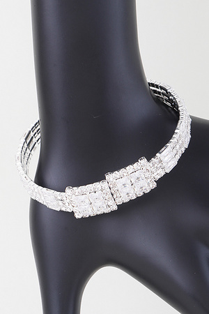 Multi Cubic Zirconia Bracelet