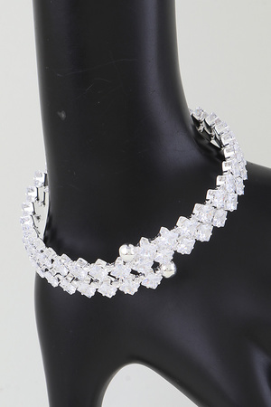Starry Sky Rhinestone Wrap Bracelet