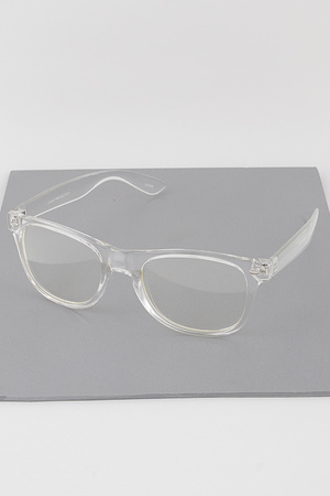 Transparent Square Sunglasses
