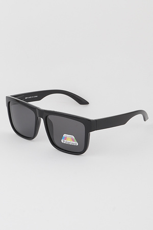 Classic Polycarbonate Square Sunglasses