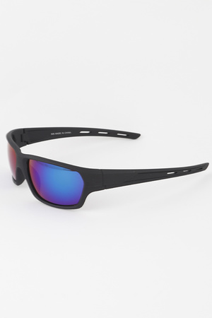 Matte Mirrored Sunglasses