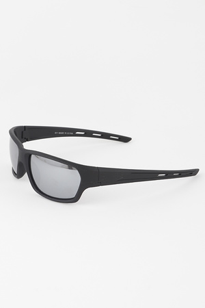 Matte Curved Sports Sunglasses