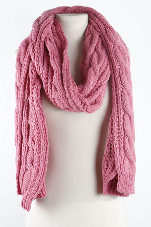 Cable Knit Scarf