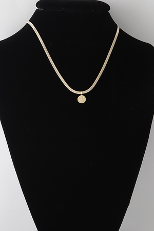 Smiley Face  Pendant Chain  Necklace