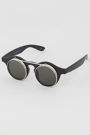 Turtle Inspired Framed Sunglasses