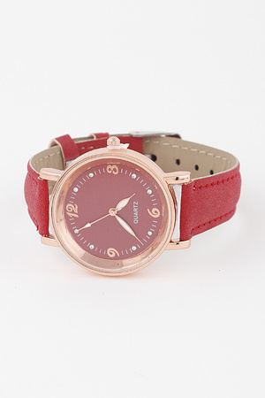 Modern Solid Leather Watch