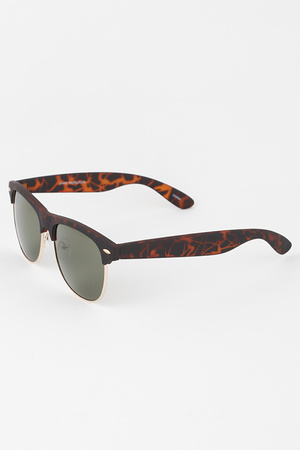 Matte Clubmaster Sunglasses