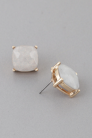 Luxury Square Stud Earrings