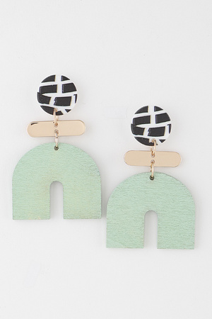 Abstract Arch Earrings