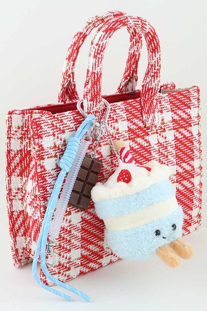 Happy Birthday Cake Bag Charm