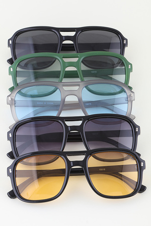 Cubic Bubble Aviator Sunglasses