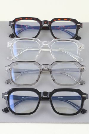 Bolted Wayfarer Blue Light Blocker Optical Glasses