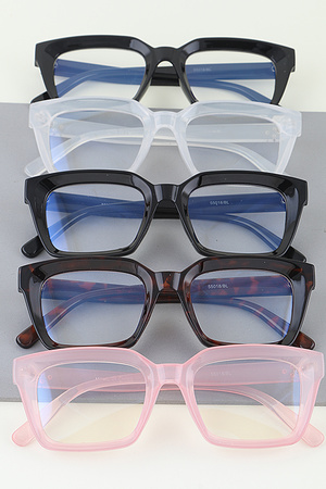 Triple Bolted Blue Light Blocker Optical Glasses